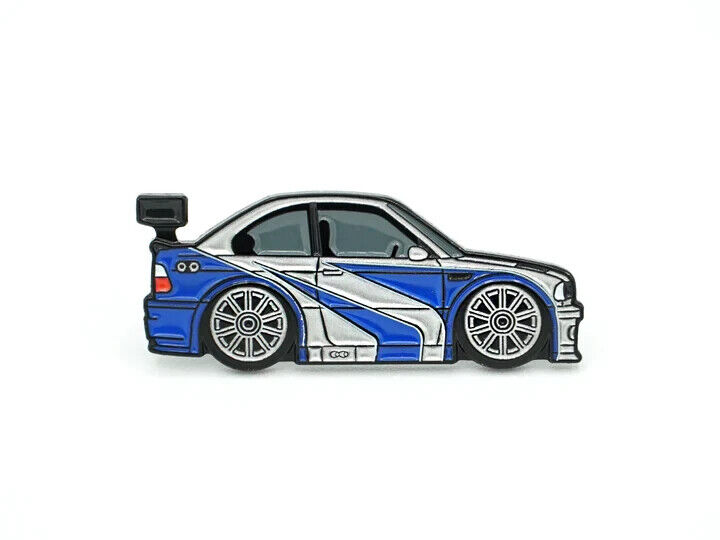 LEEN CUSTOMS NFS E46 M3 Most Wanted Enamel Pin SOLD OUT