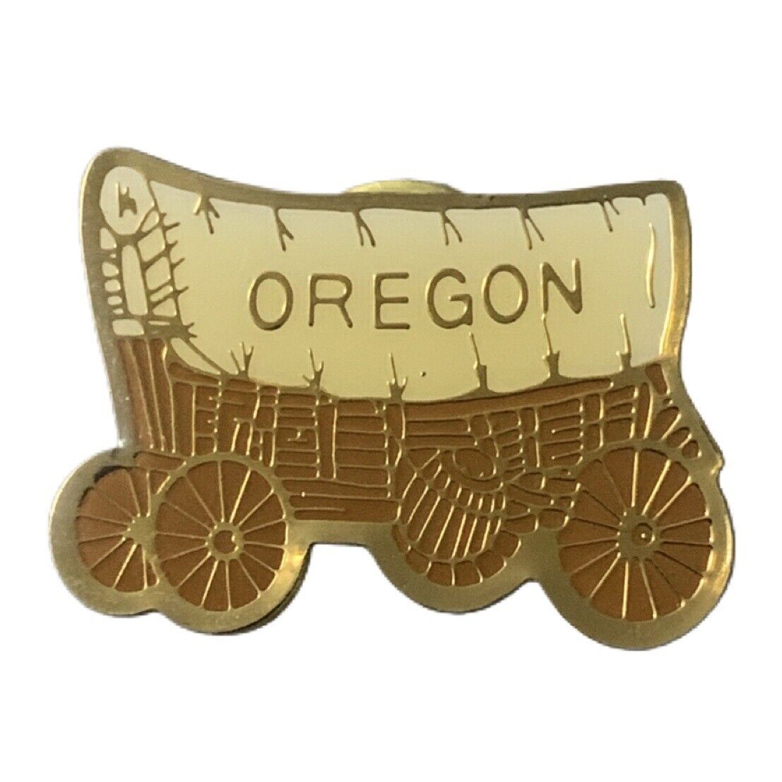 Oregon Covered Wagon Travel Souvenir Pin