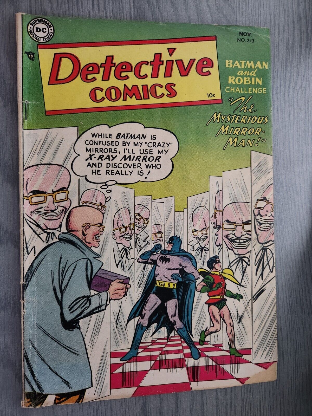 DETECTIVE COMICS #213  DC COMICS 1954 Silver Age - See Photos
