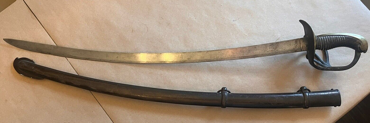 Antique French 1832 Sword And Scabbard