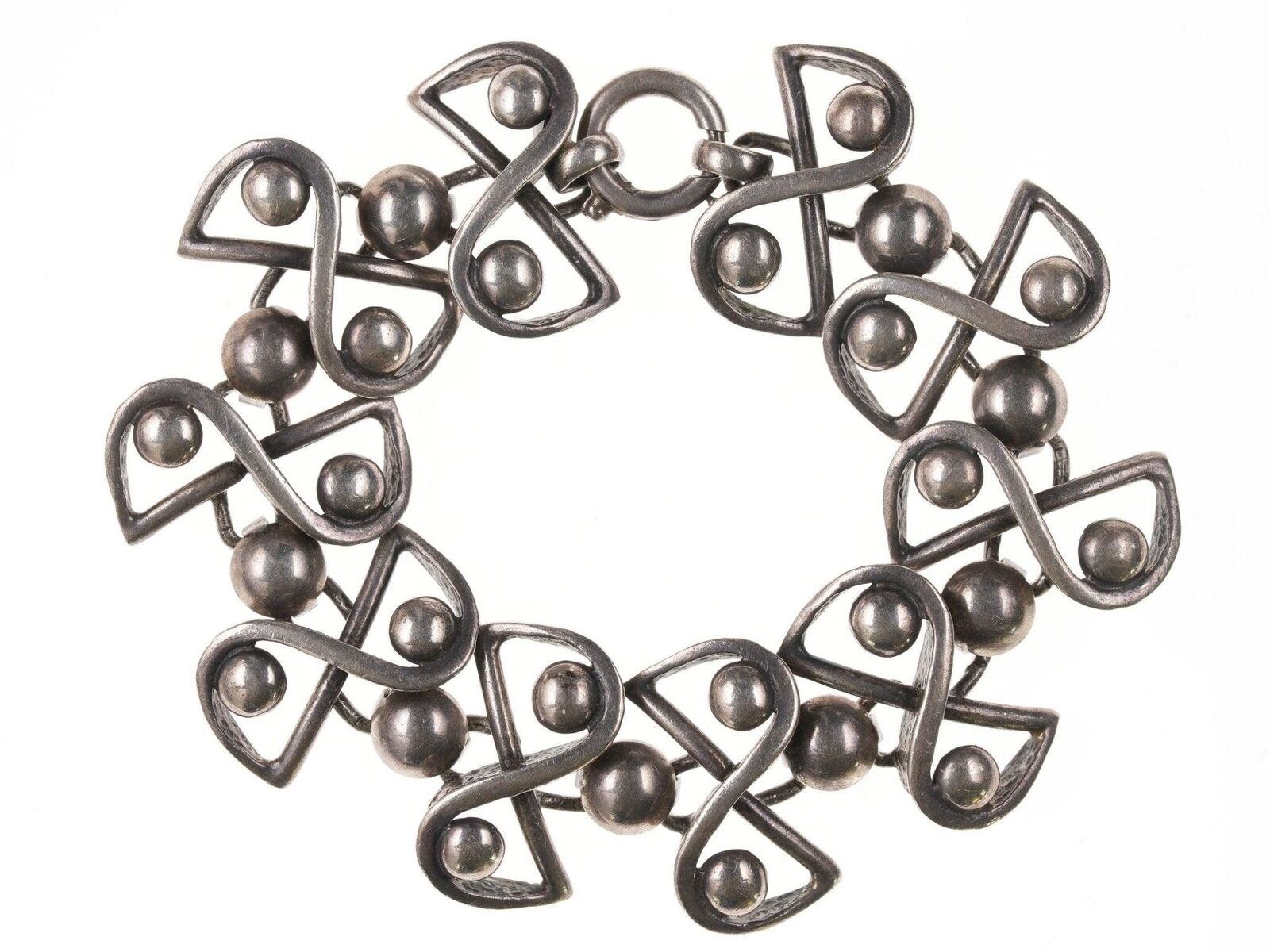Amazing Napier Sterling Mid Century Modern period and style bracelet