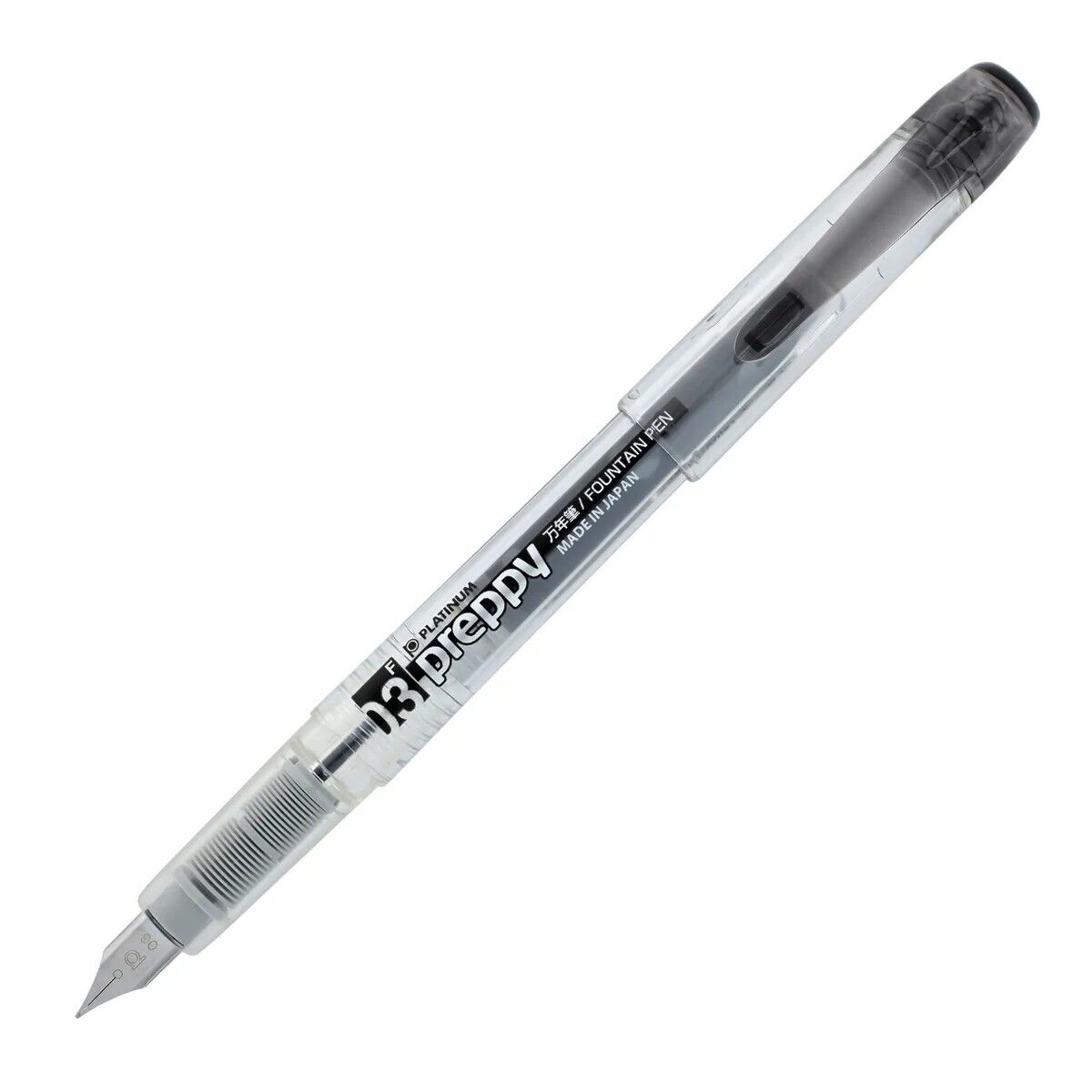 Fountain Pen Platinum Preppy Black .3mm Fine Point NEW MADE in JAPAN US SELLER 