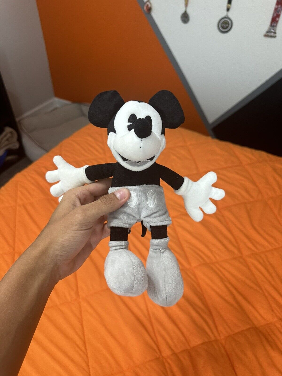Retro Mickey Mouse Plush