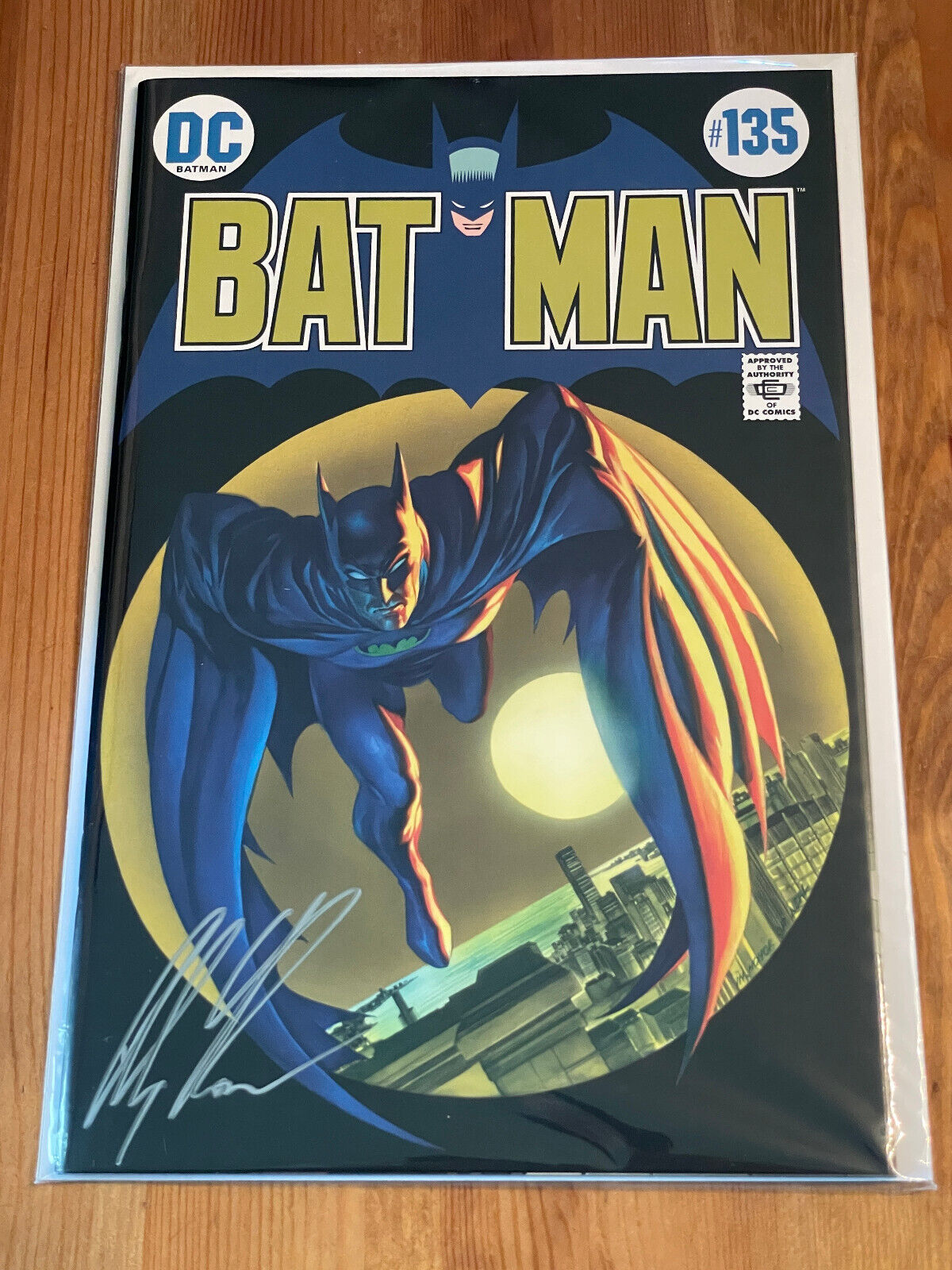 ALEX ROSS SIGNED BATMAN 135 NM w COA Cover A Variant Limited Exclusive DC 2023