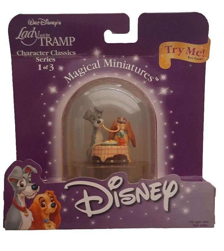 Disney Lady & the Tramp Magical Miniatures Character Classics Series 1 of3 1999 