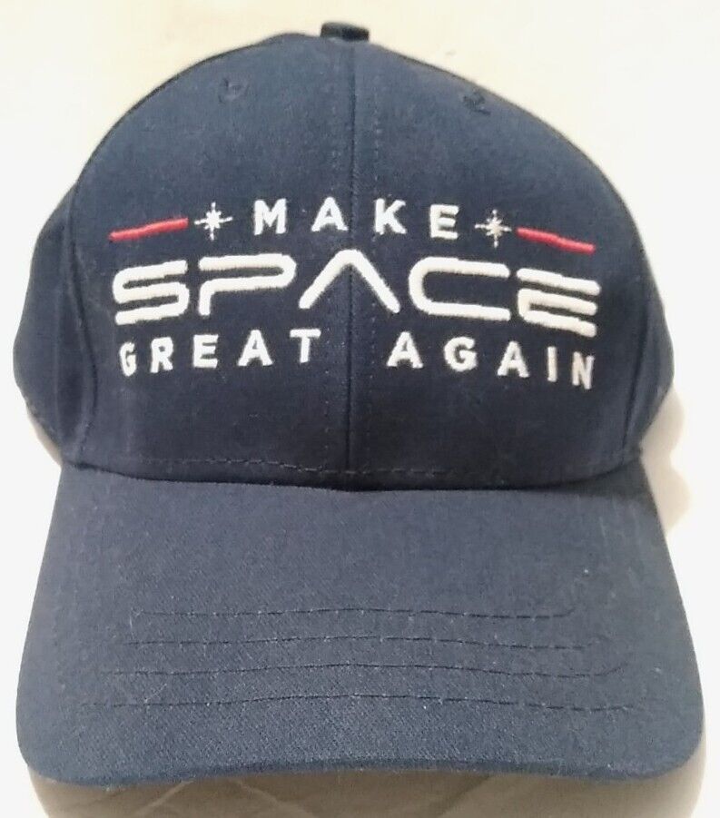 Donald Trump Official “Make Space Great Again” Space Force Blue Hat - VERY GOOD