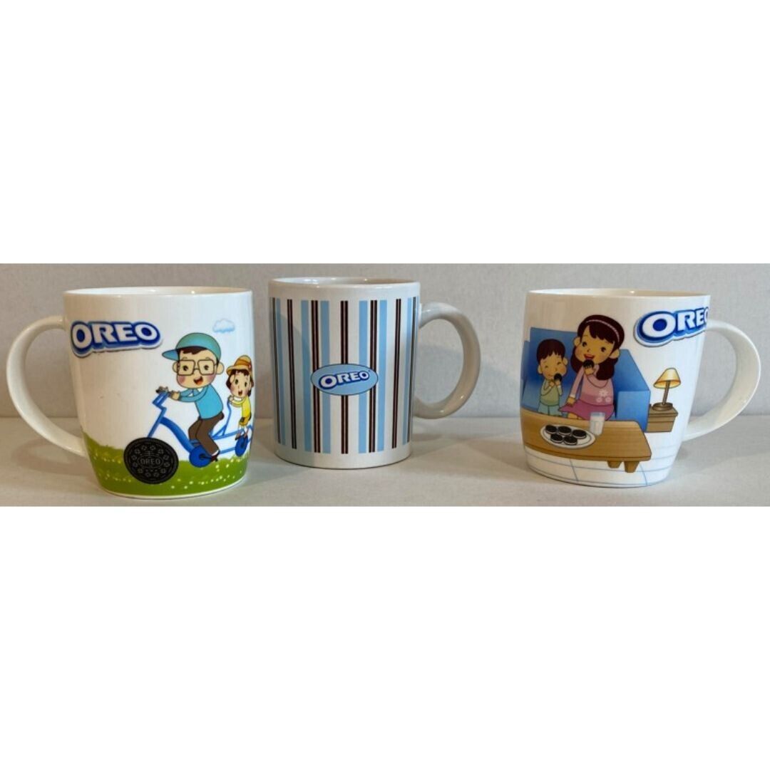 Oreo Cookie Mugs: Houston Harvest Striped & 2 Better Together Together More Fun