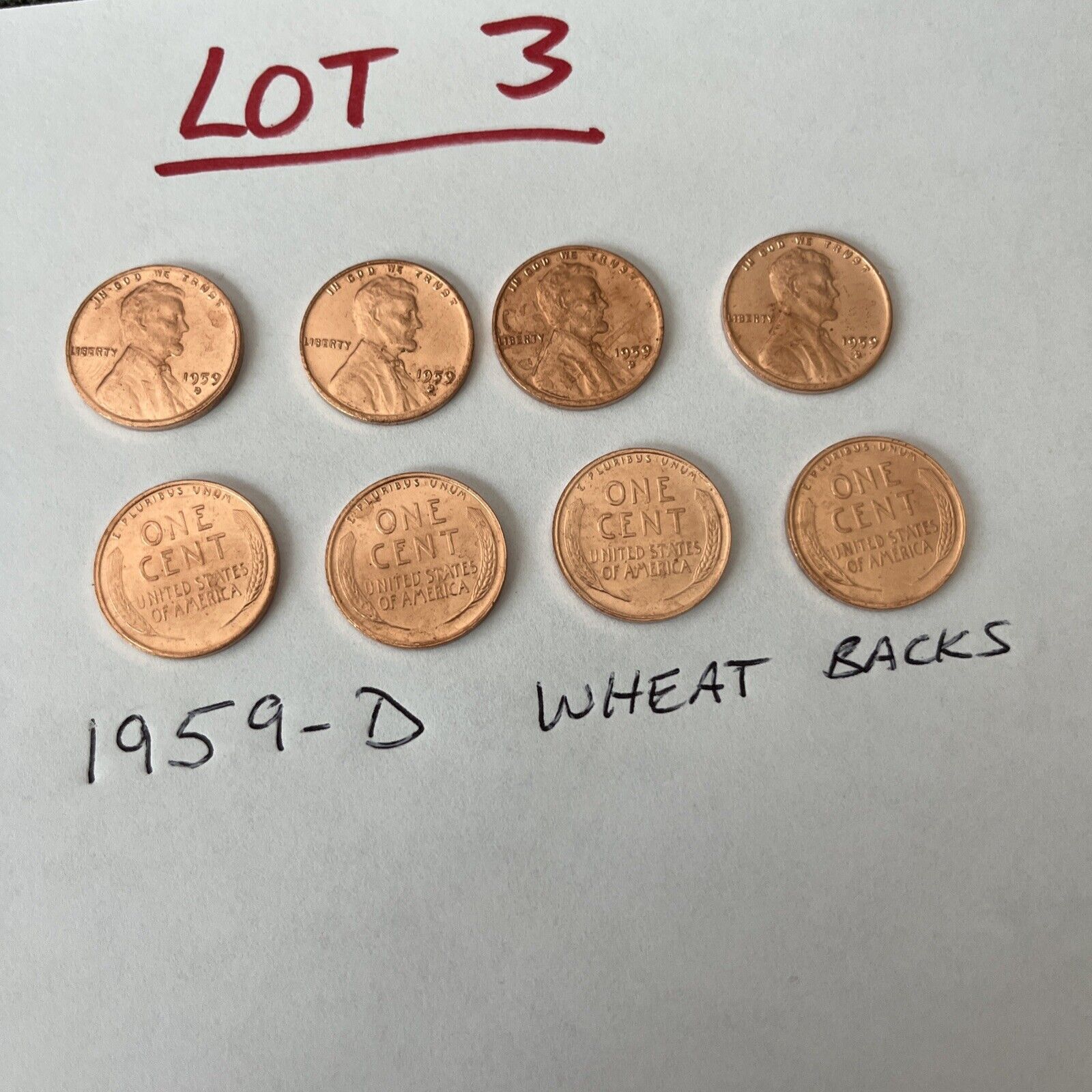 Lot Of 8 Hard To Find Lot 3a