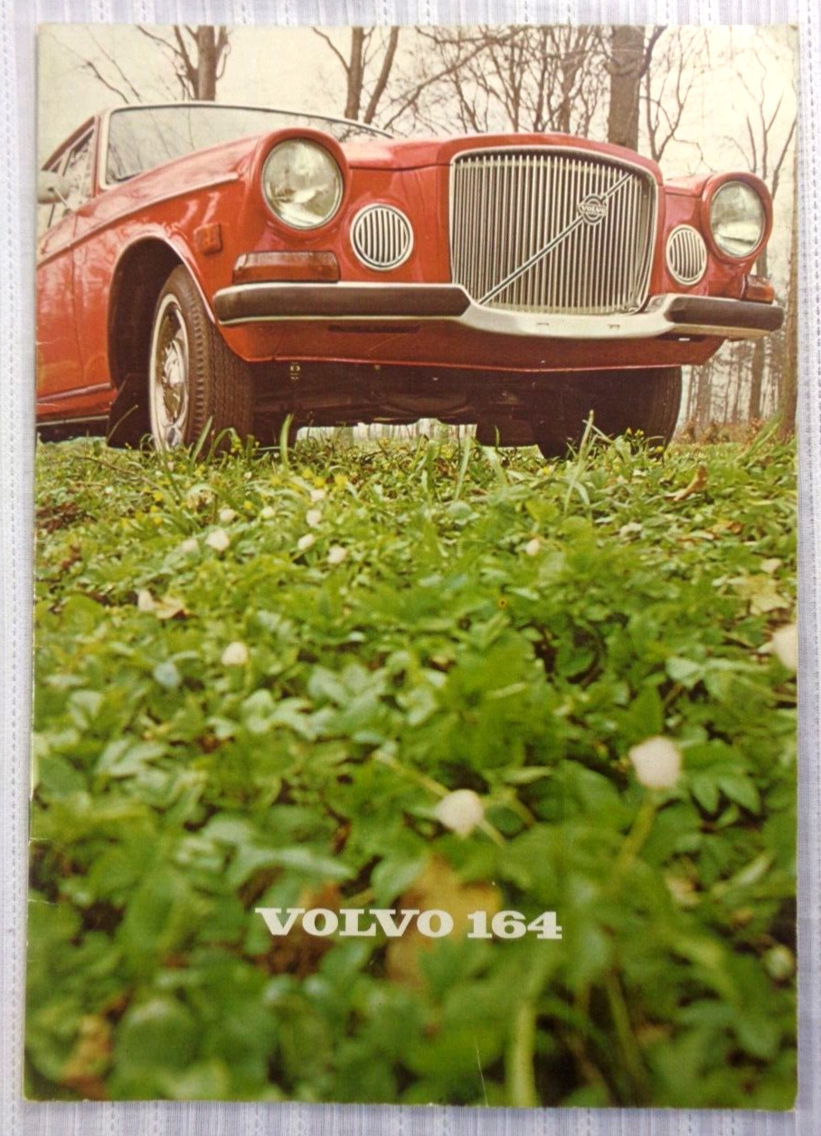 1970 VOLVO 164 6 Cylinder Sales Brochure Sweden