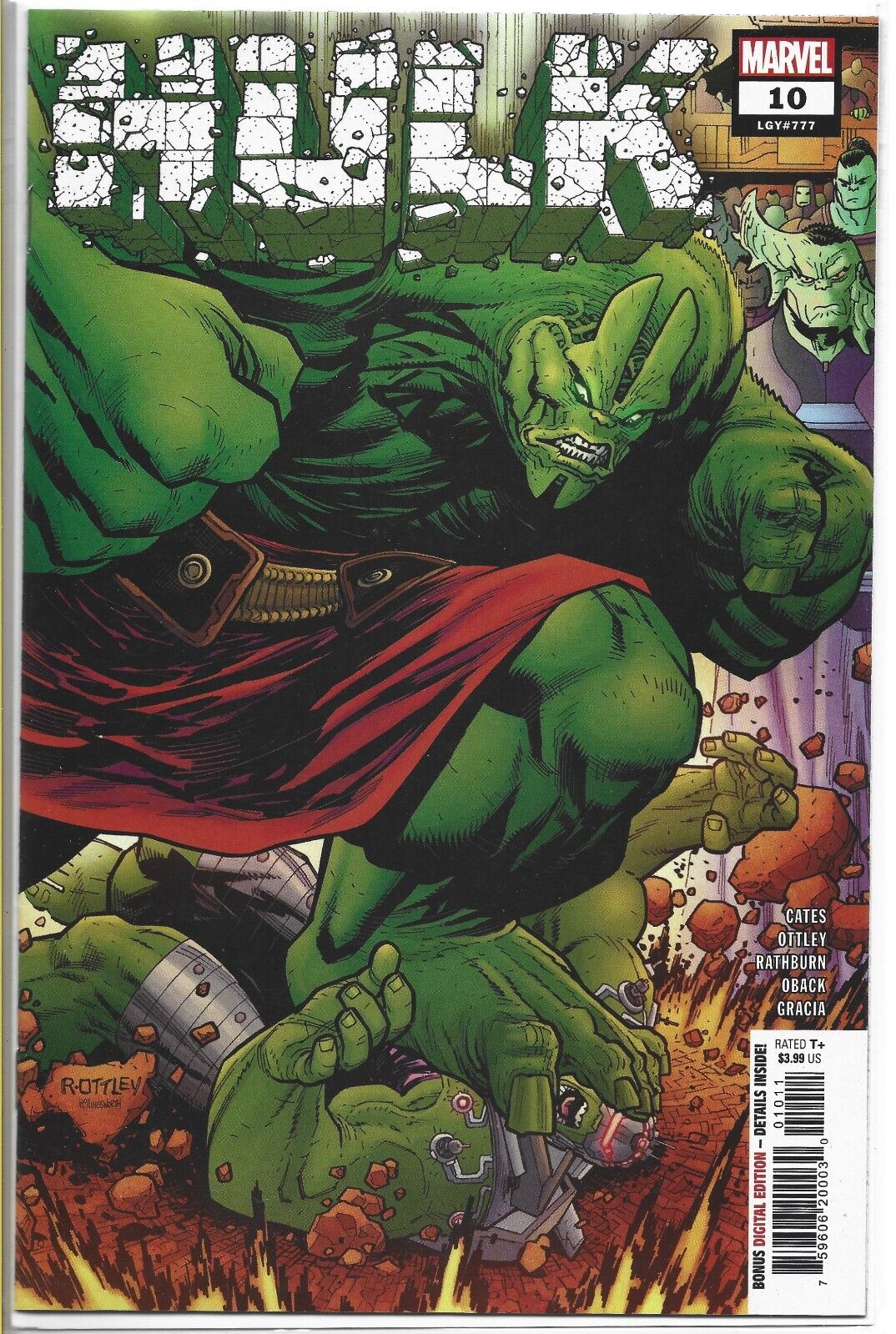 HULK #10 MARVEL COMICS 2022 NEW AND UNREAD BAGGED / BOARDED