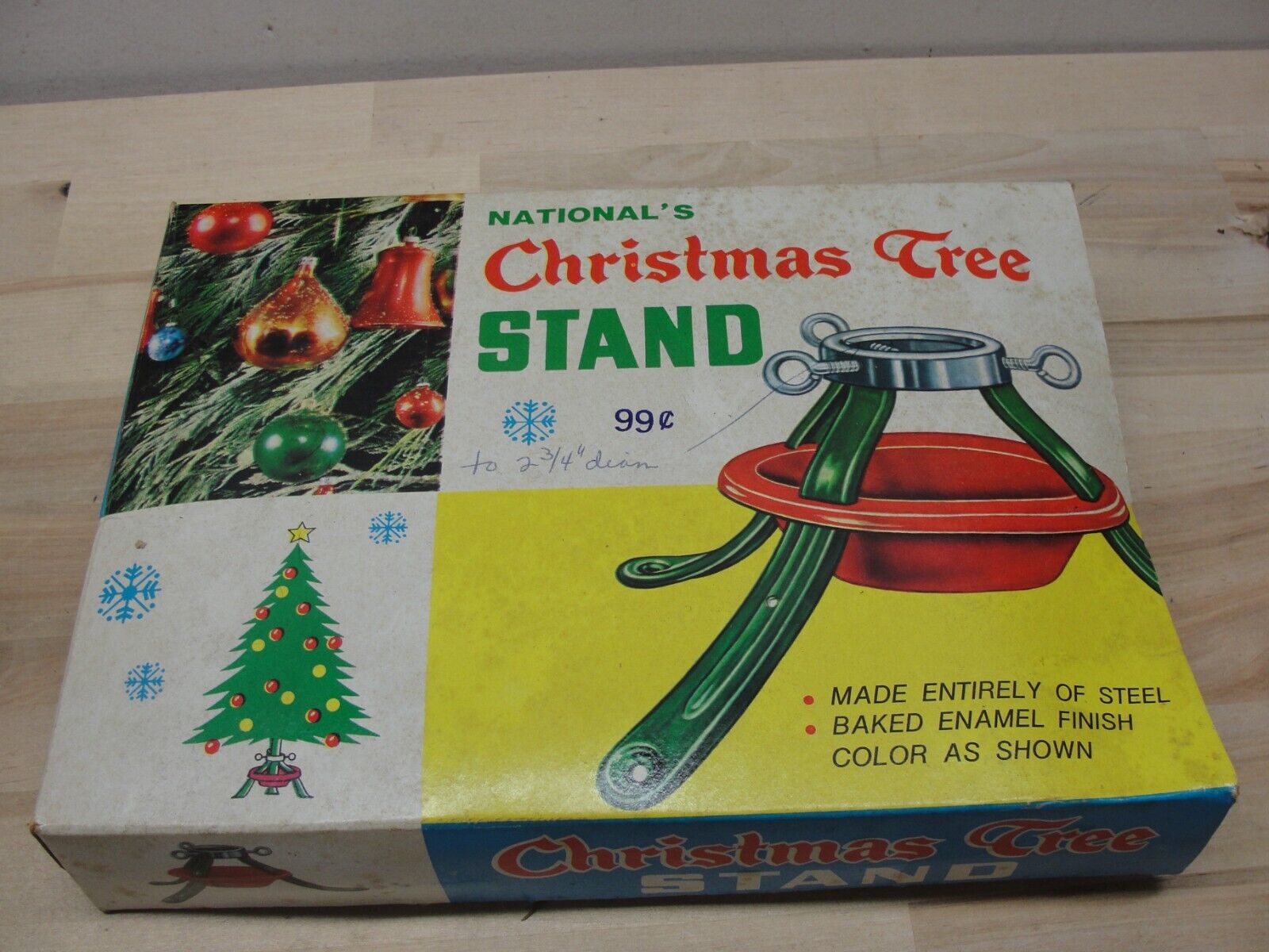 VINTAGE NATIONAL\'S CHRISTMAS TREE STAND W/ ORIGINAL BOX