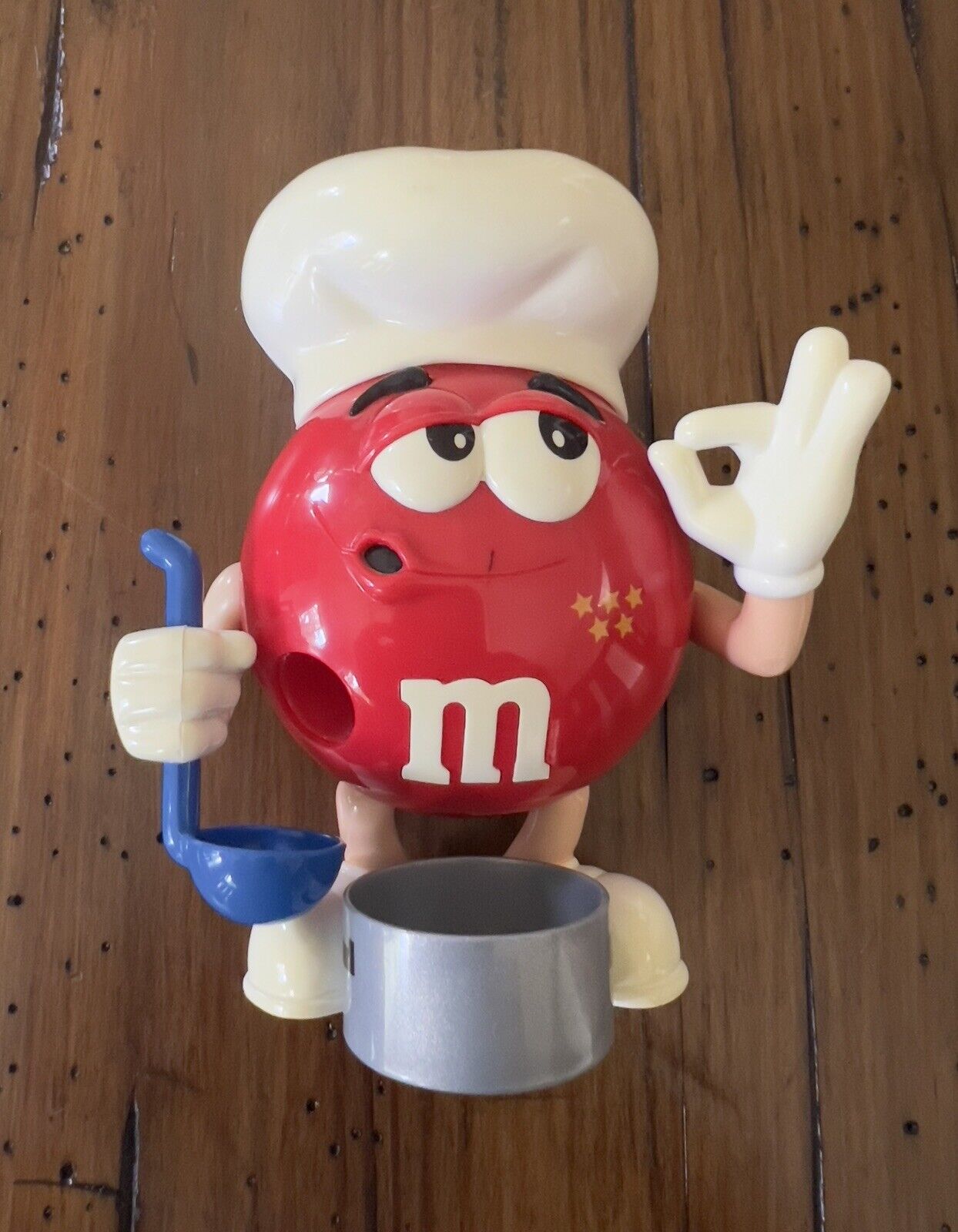 Vintage Rare Mars M&M Retro Chef Sweet Candy Dispenser With Working Hand Lever