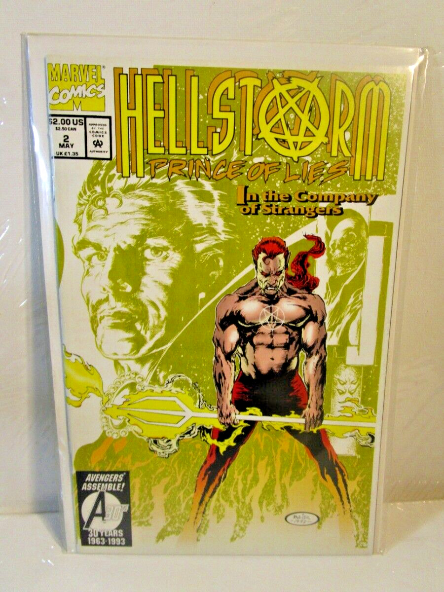 Hellstorm: Prince of Lies #2 (Marvel Comics, 1993) BAGGED BOARDED~