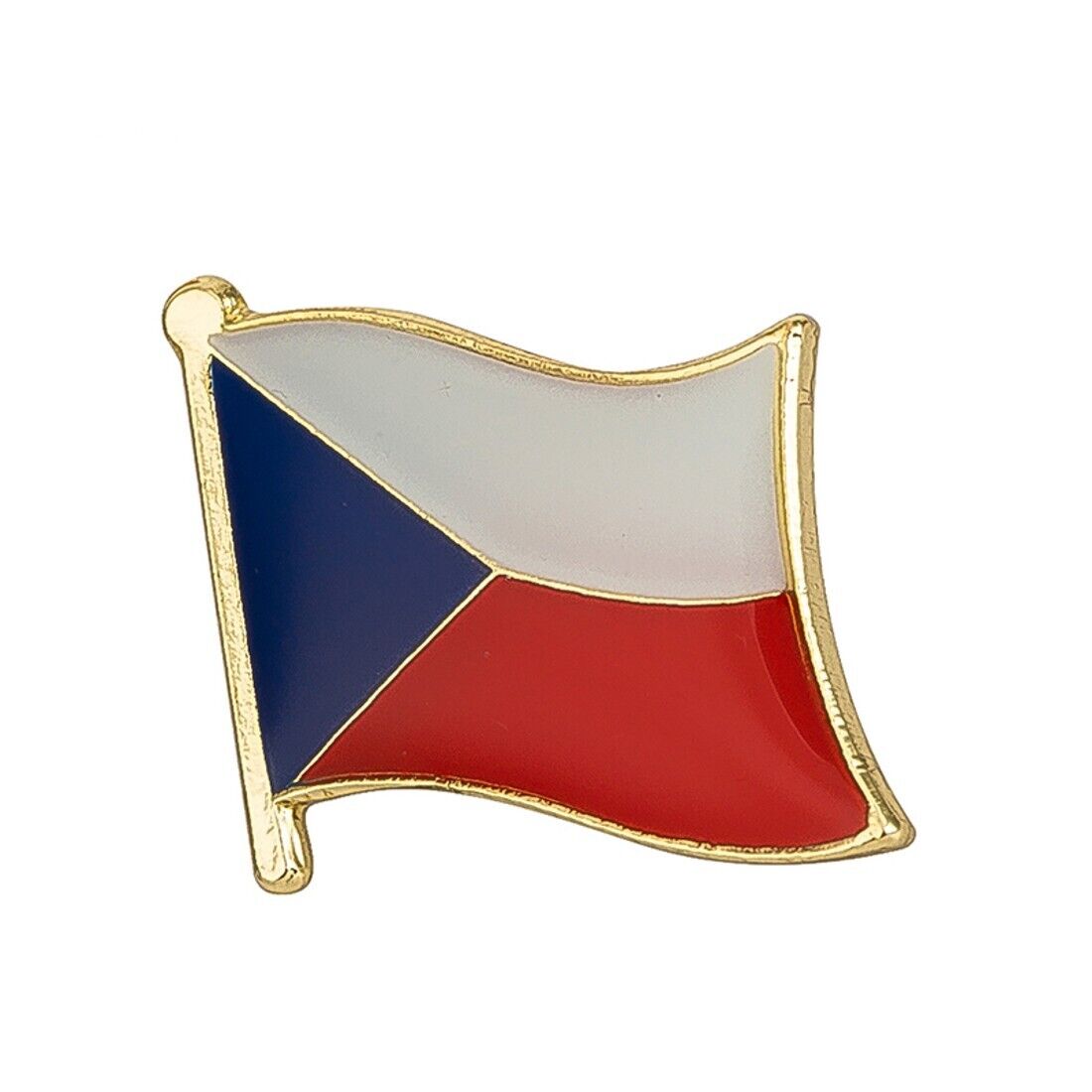 Czech Republic Flag Lapel Pin - 5/8\