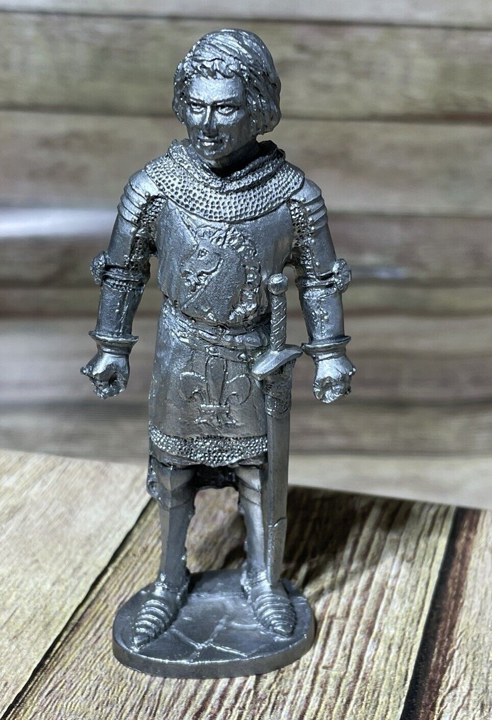 Lancelot Knight Pewter Figurine Camelot Ray Lamb Superior Models 1978