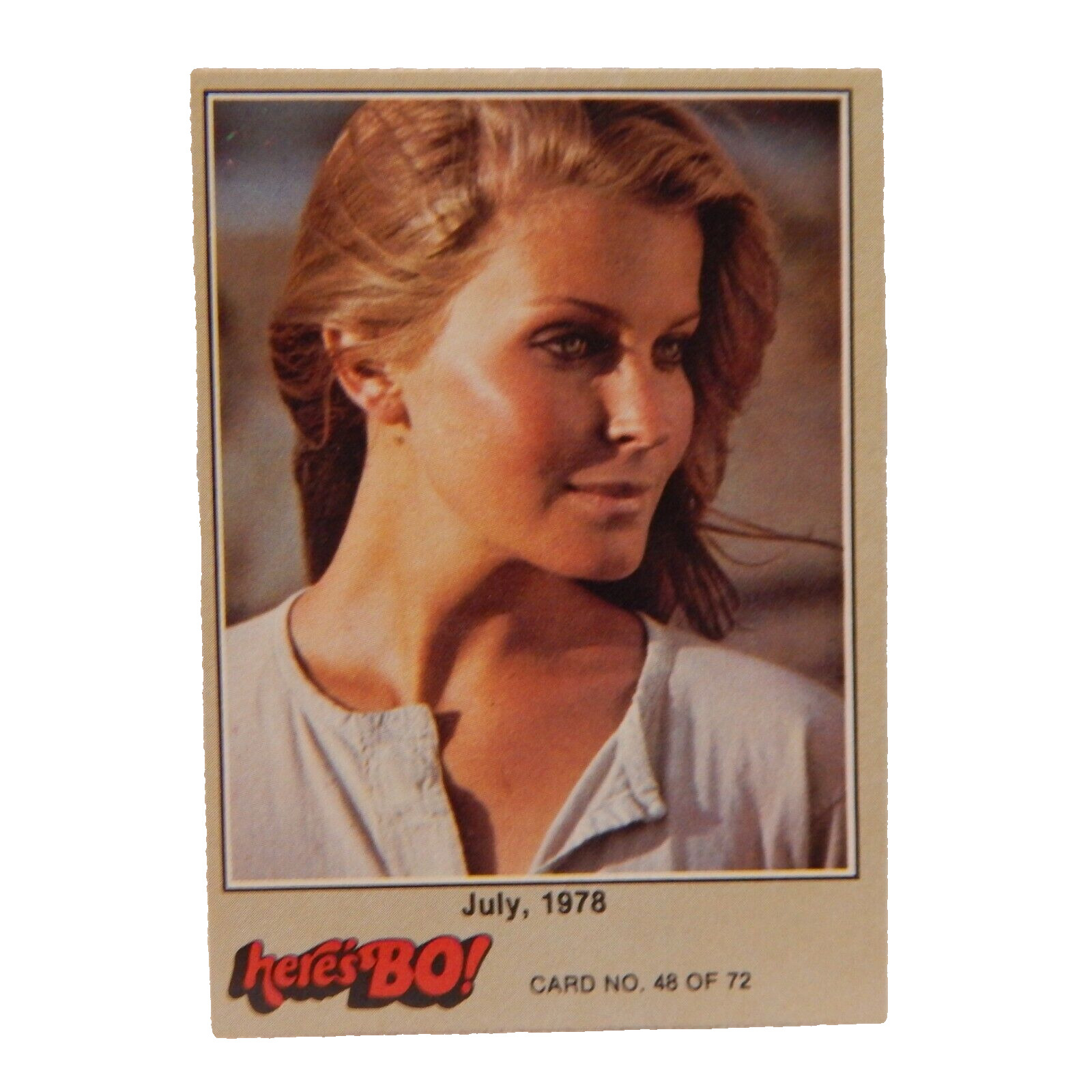 BO DEREK 1981 FLEER TRADING CARD #48