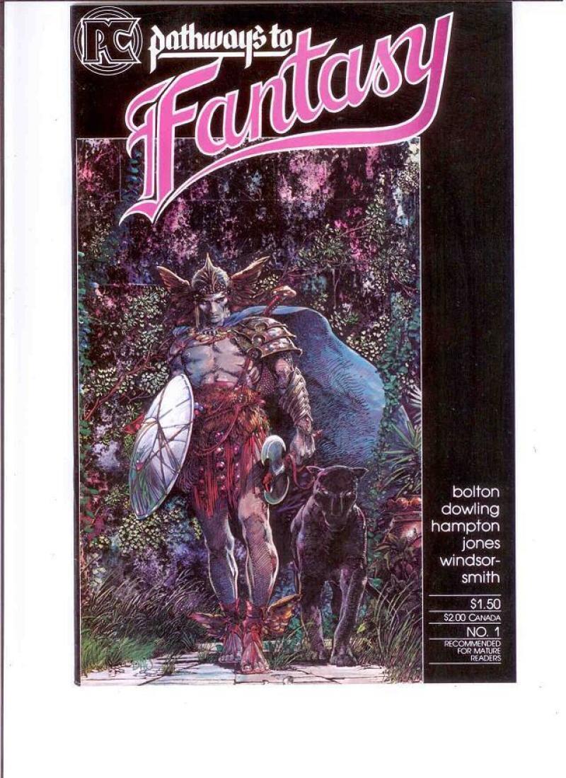 PATHWAYS TO FANTASY #1, VF+, Smith, Bolton, Pacific Comics 1984 more in store