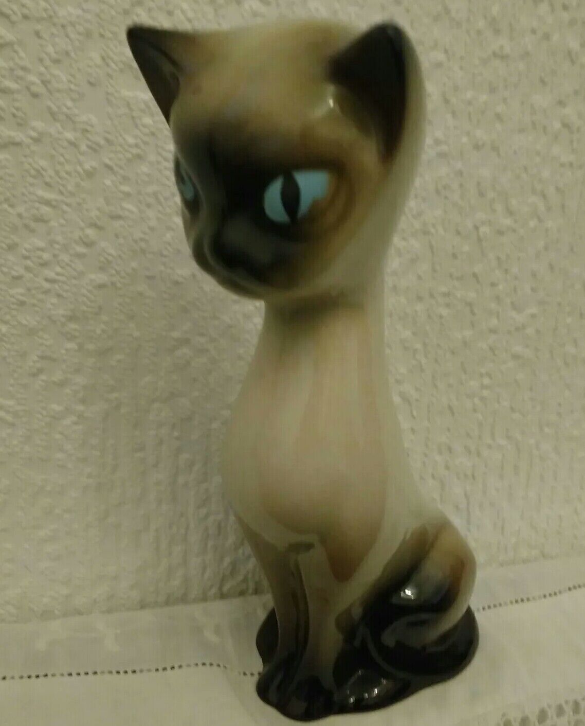 Vintage Retro Kitsch Trentham Staffordshire England Pottery  Siamese Cat #339