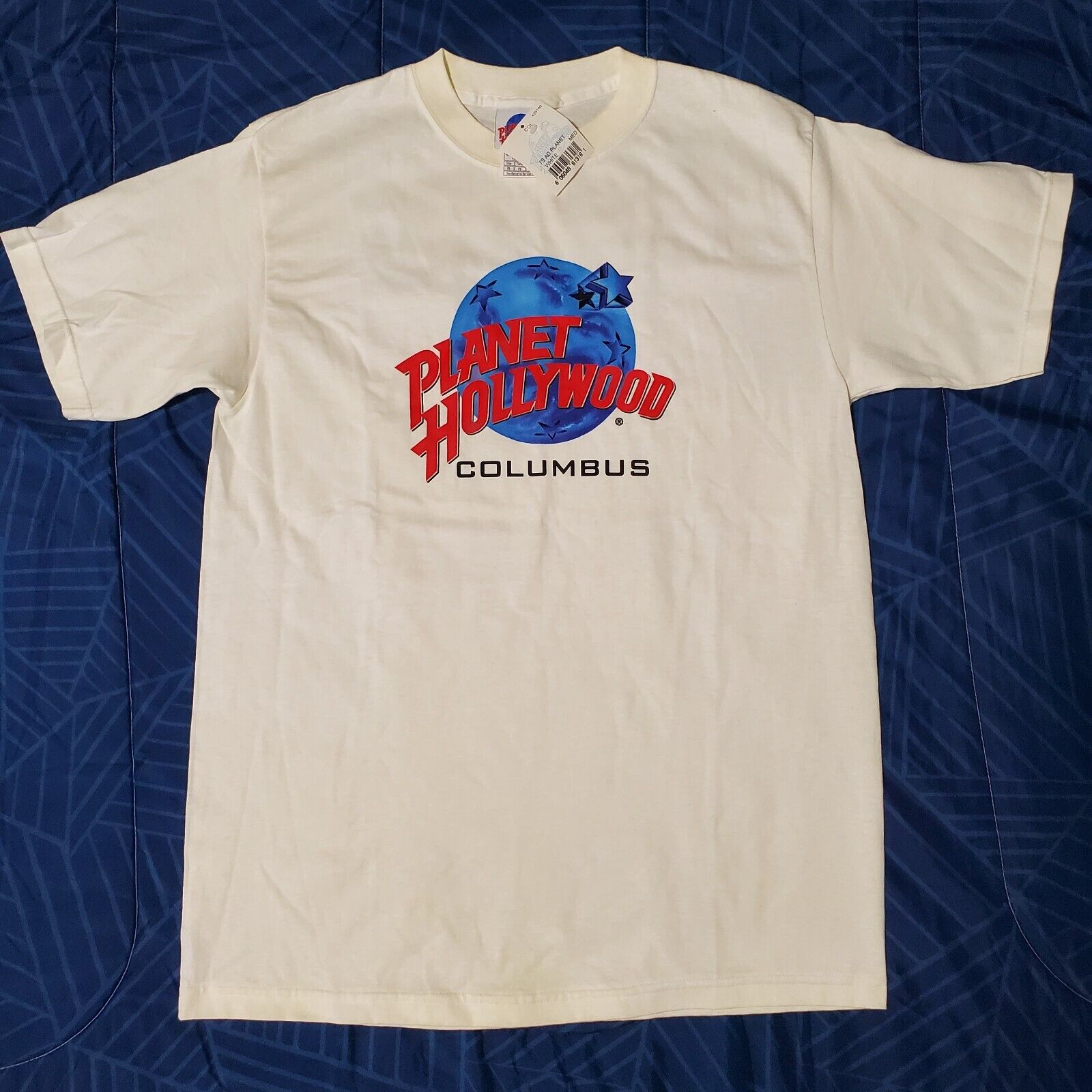 Vintage Planet Hollywood Columbus Shirt Y2K Deadstock NEW Planet Movies