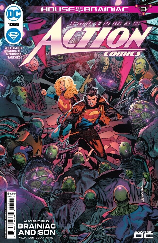 Action Comics #1065 Cover A Rafa Sandoval (House Of Brainiac) ~ May 14, 2024