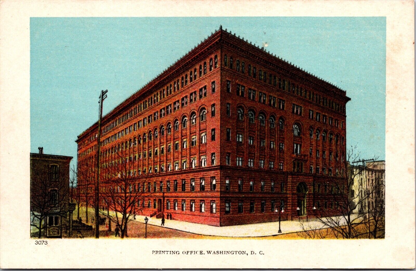 printing office washington dc white border 1909
