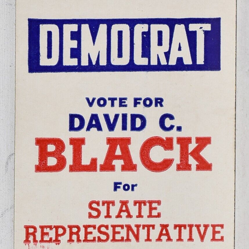1956 David C Black State Congress Representative St Francois County Missouri