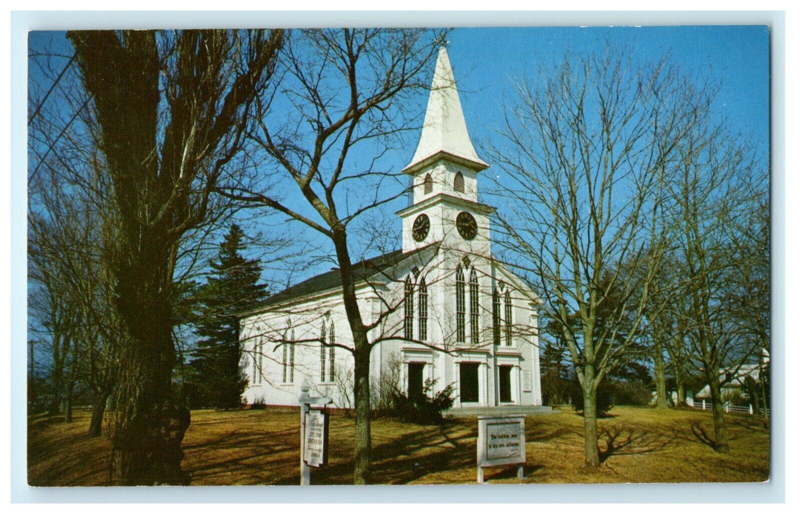 The First Parish Church Unitarian Brewster Massachusetts MA Unposted Postcard