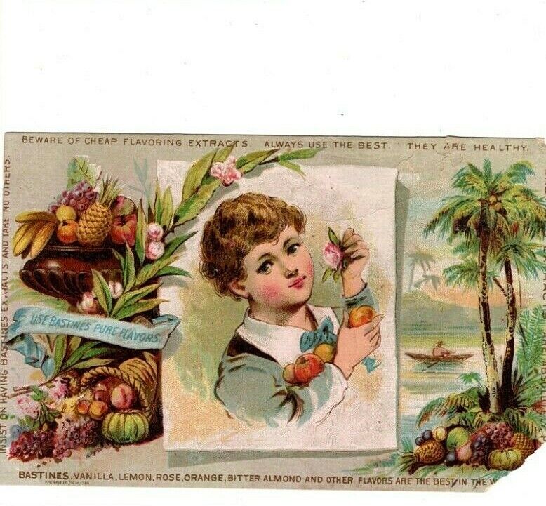 ca.1880\'s Trade Card - D.R. Pershing, Opera House Grocery, Muncie, Indiana