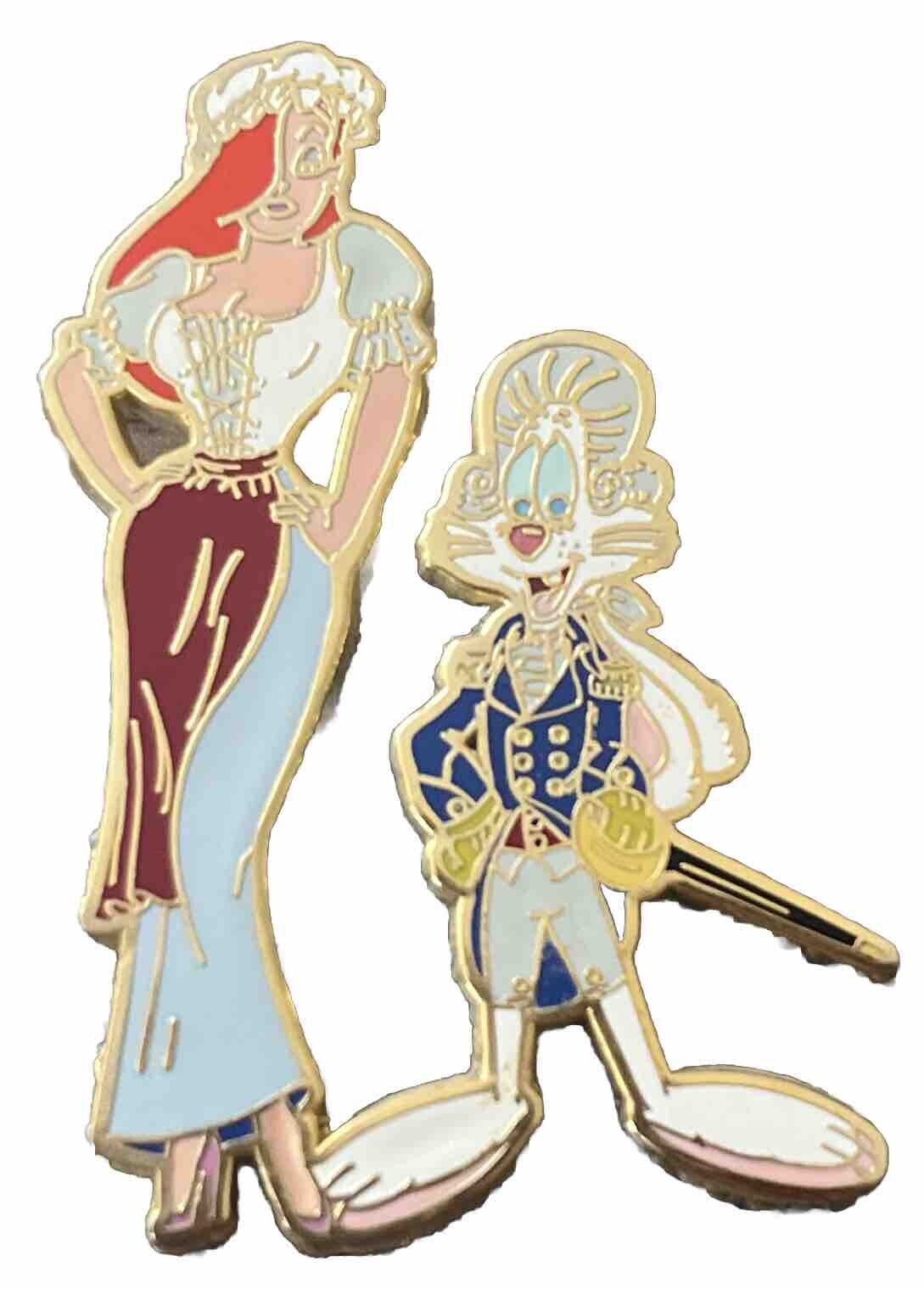 Rare 2007 Disney  Pin Jessica Roger As George & Betsy President's Day LE 250