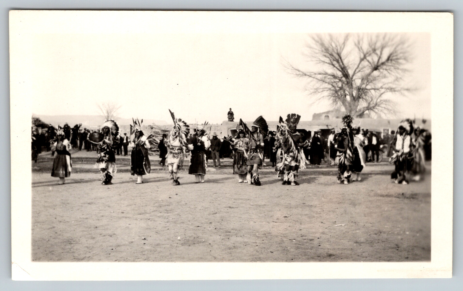 c1920s Pueblo Native American Indians Dance Celebrations Vintage Postcard