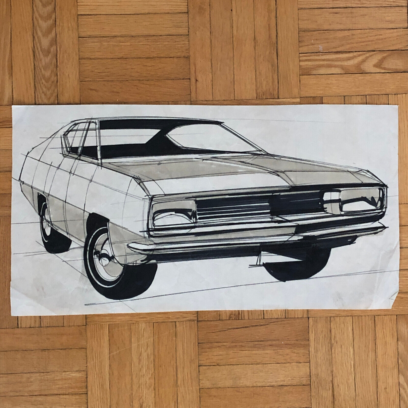 Styling Concept Automobile Illustration Art Drawing Sketch Design