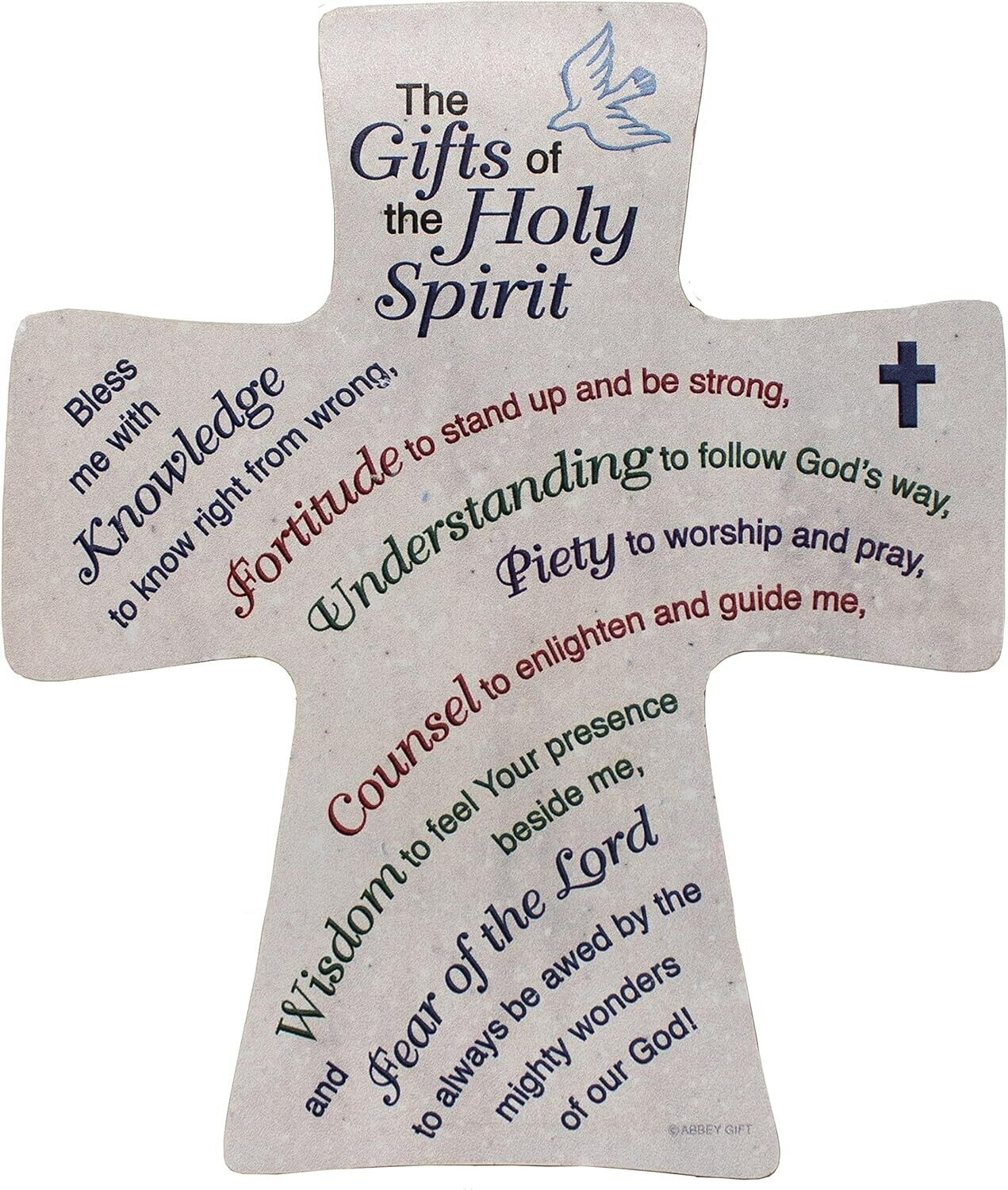 Abbey Gifts, The Holy Spirit Plaque, 6\
