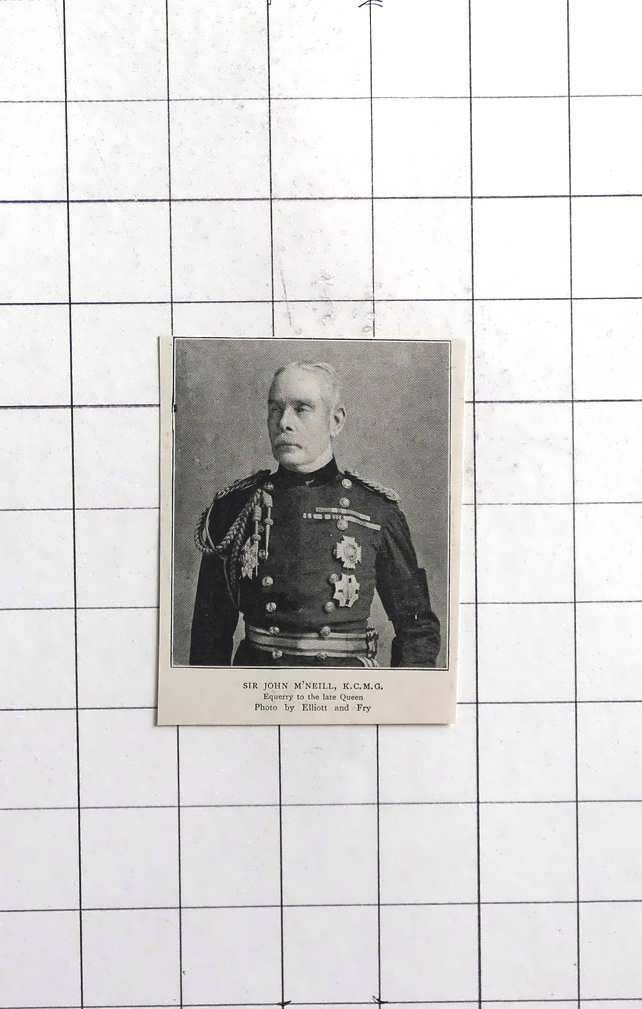 1901 Sir John Mcneill, Equerry To The Late Queen