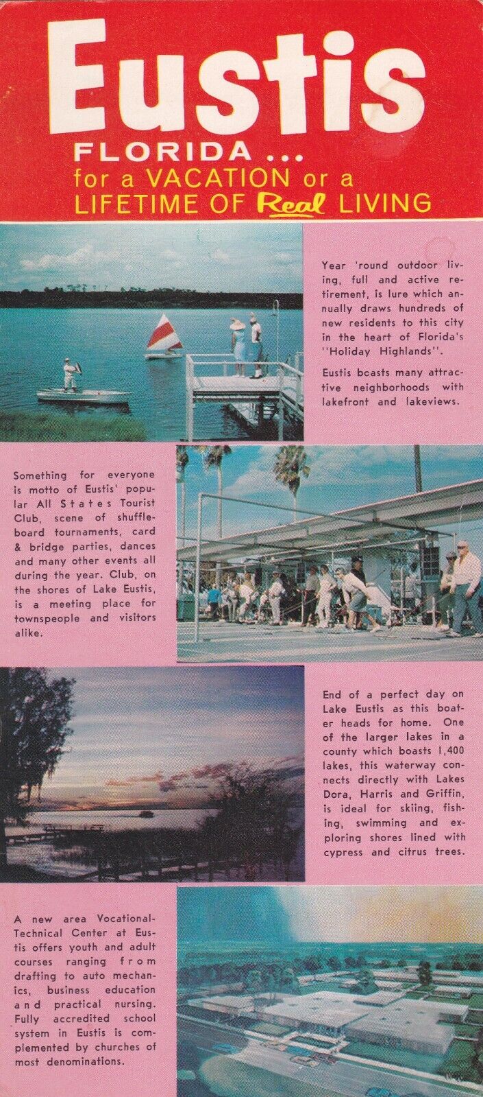1960\'s Eustis Florida Promotional Brochure