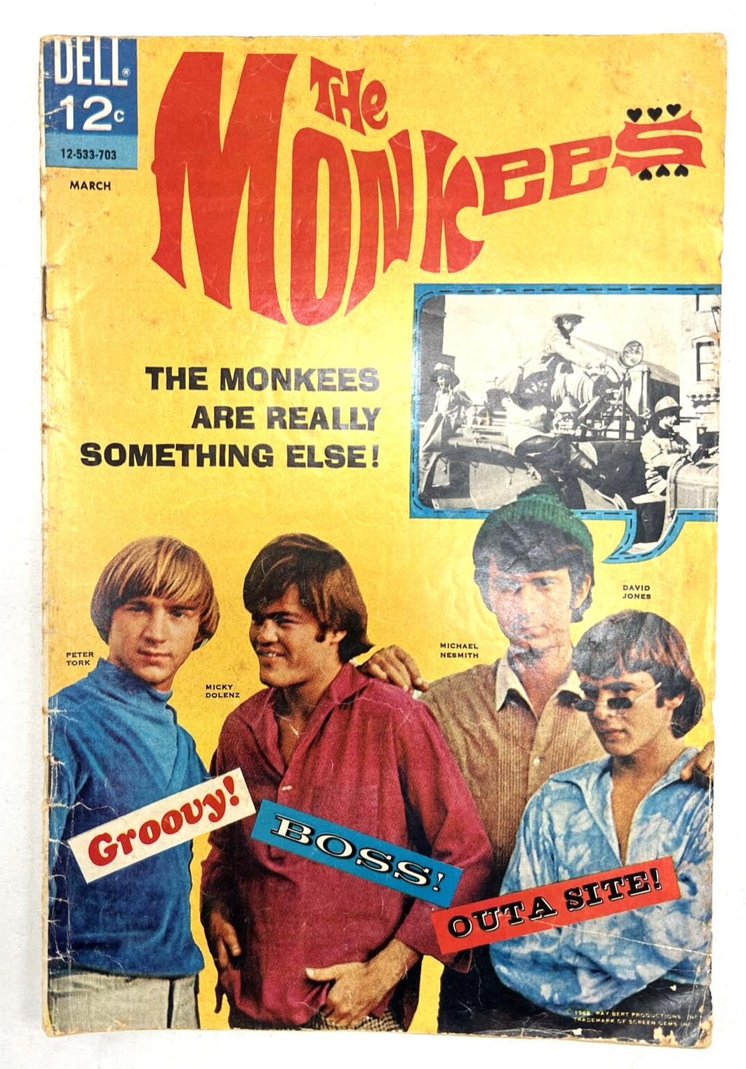 The Monkees #1 Dell Comics 1967