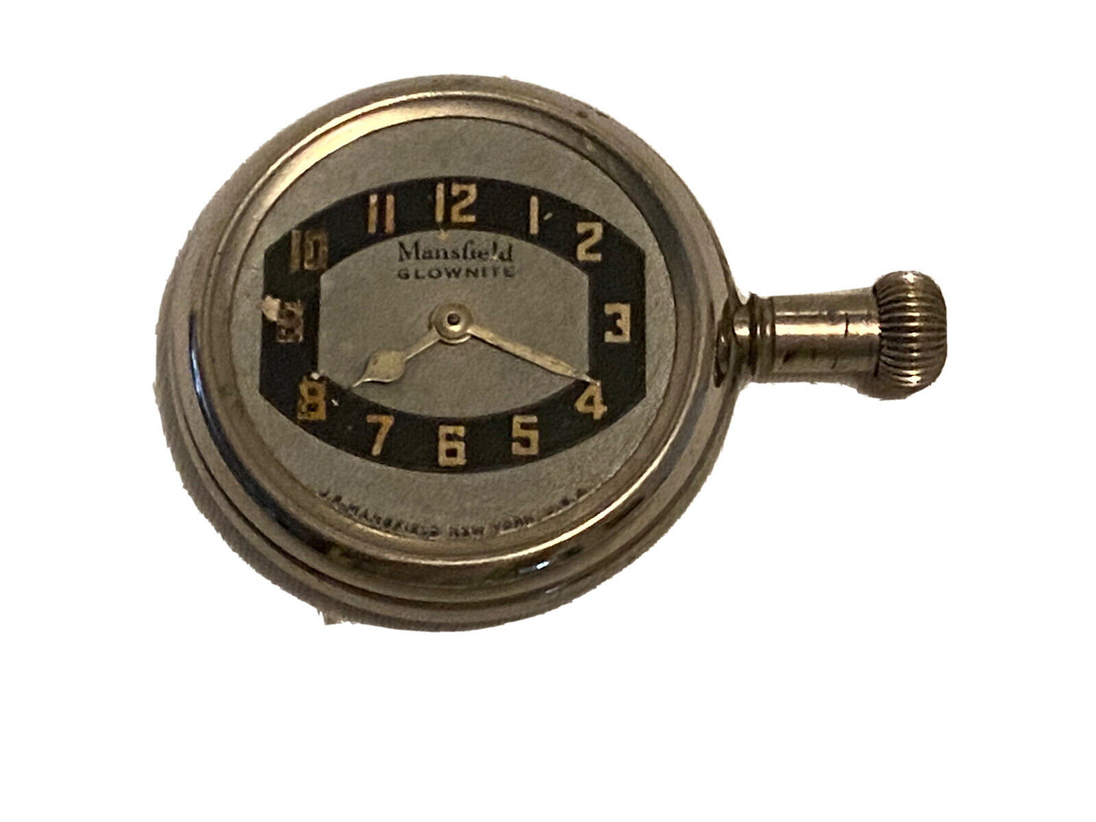 1900’s Mansfield Glownite Clock, Parts only