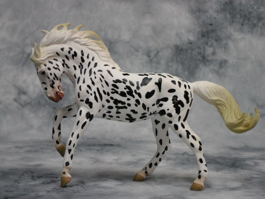 CollectA NIP * Knabstrupper Mare * 88720 Leopard Appaloosa Model Horse Toy 