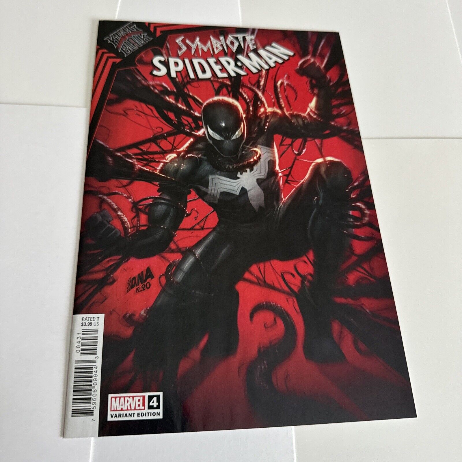Symbiote Spider-Man King in Black # 4 Nakayama Variant Cover NM Marvel