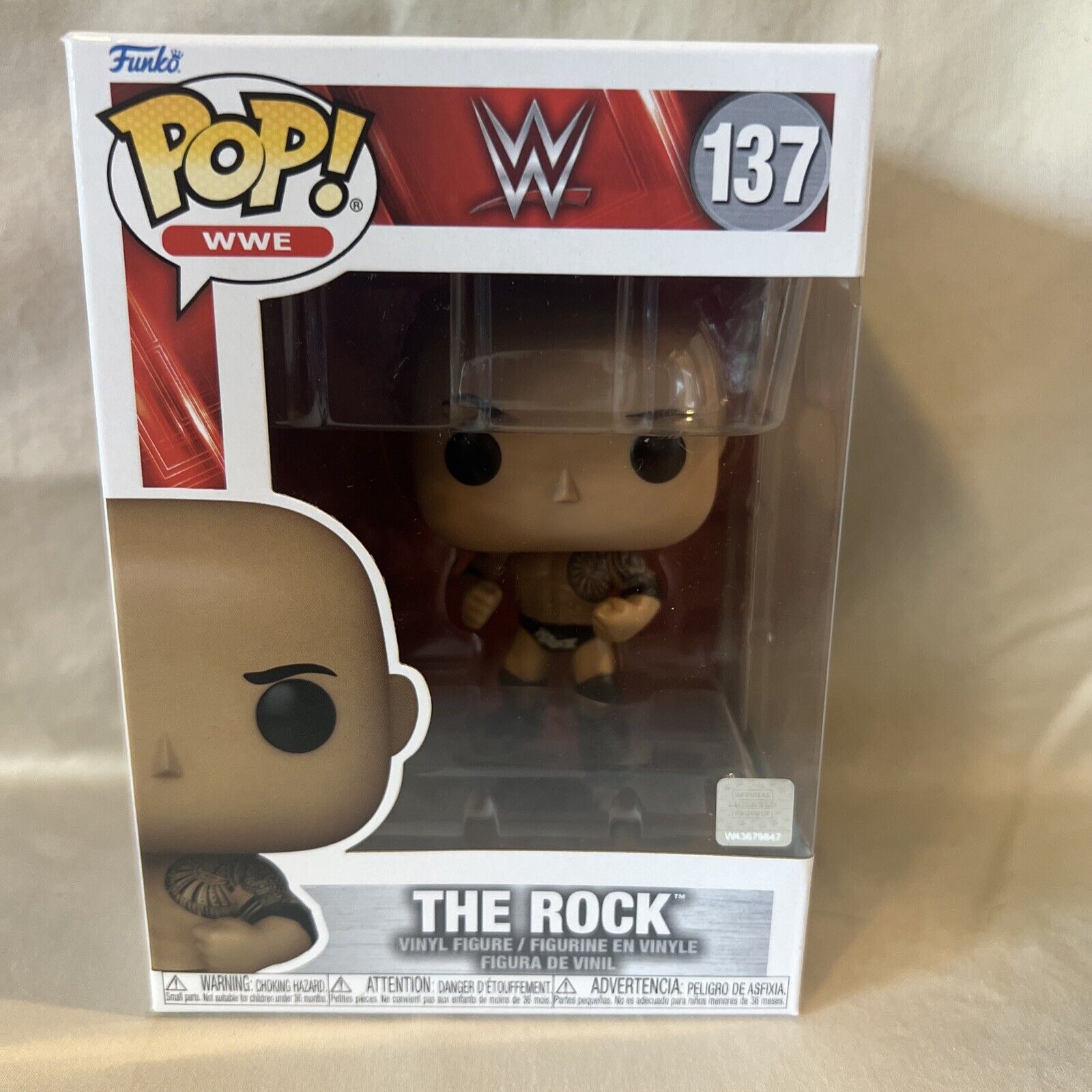 Funko Pop WWE The Rock #137 - Unopened