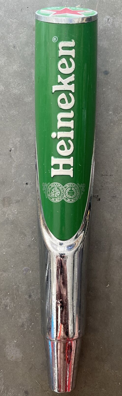 Heineken Red Star Beer Tap Handle Holland ( Please See Pictures)