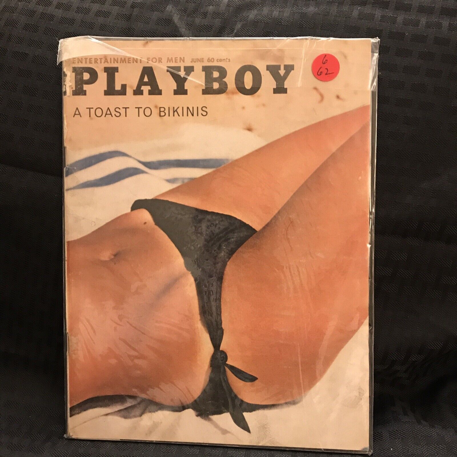 Playboy Magazine June 1962 - A Toast to Bikinis.