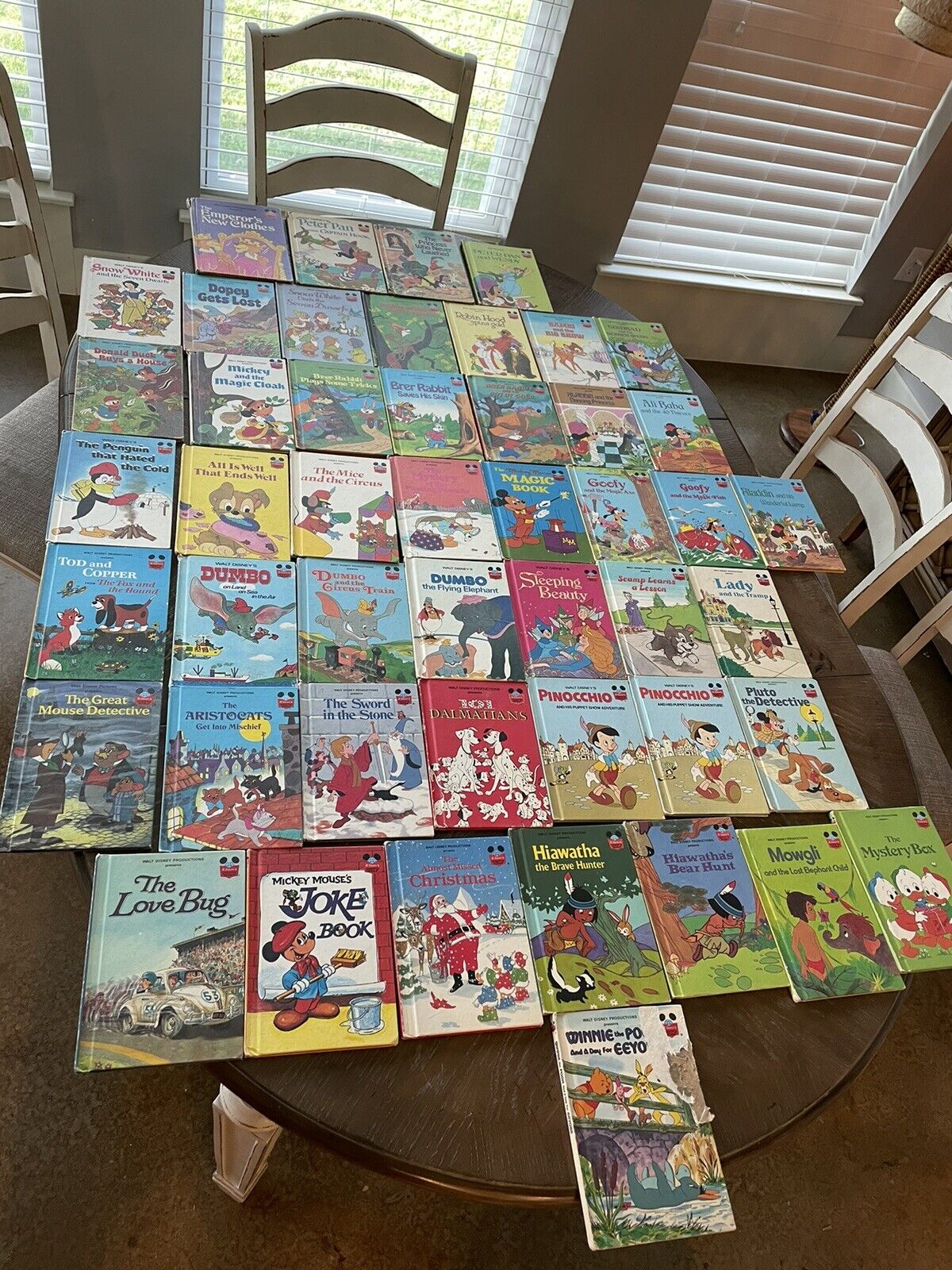 Vintage Disney Wonderful World of Reading Hardcover HC kids Books Lot 47+ HTF