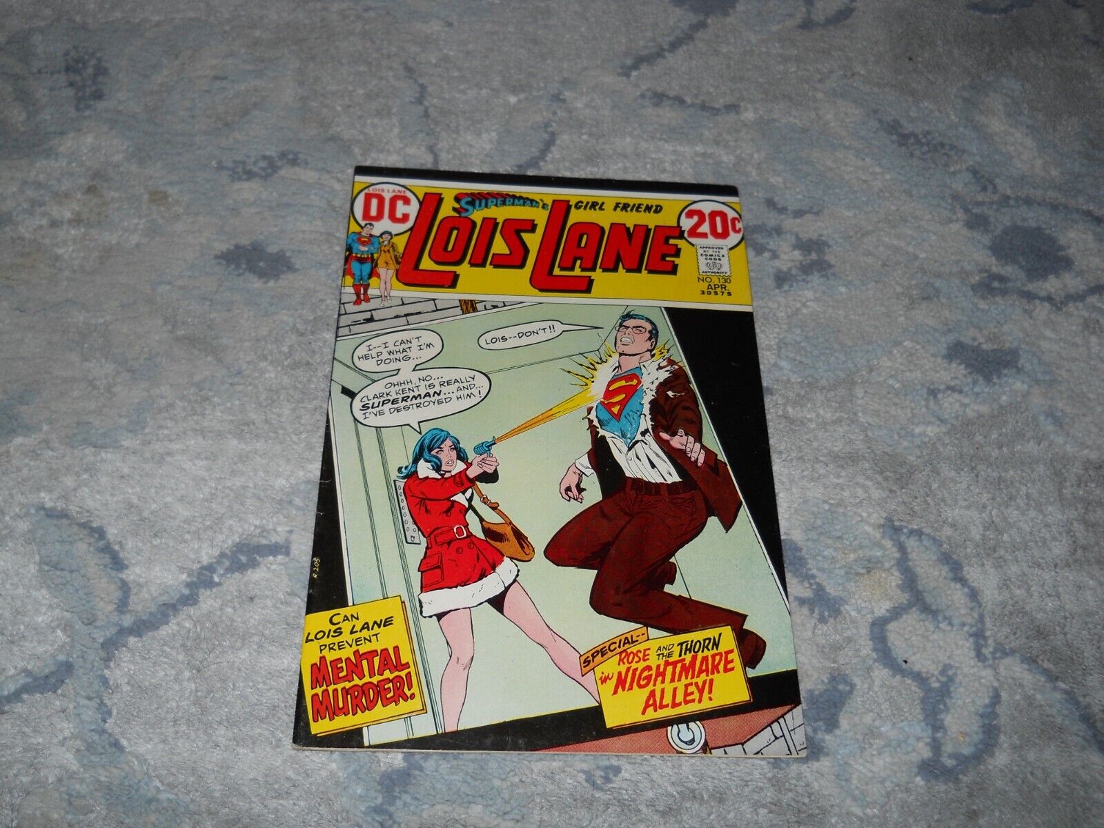 SUPERMAN\'S GIRL FRIEND LOUIS LANE #130  VINCE COLLETTA  FN+ 1972