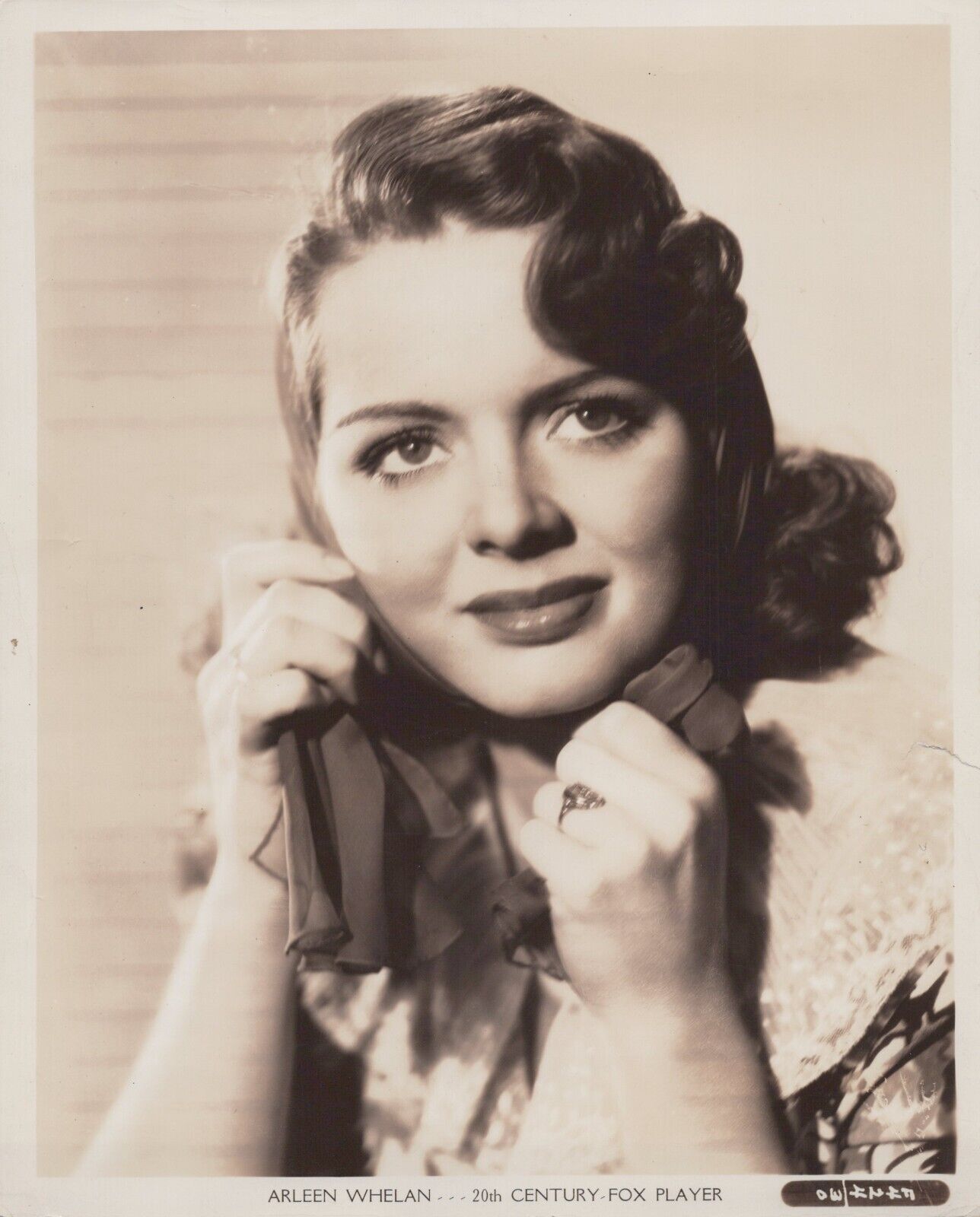 Arleen Whelan (1940s) 🎬⭐ Beauty Actress - Vintage Photo by Gene Kornman K 181