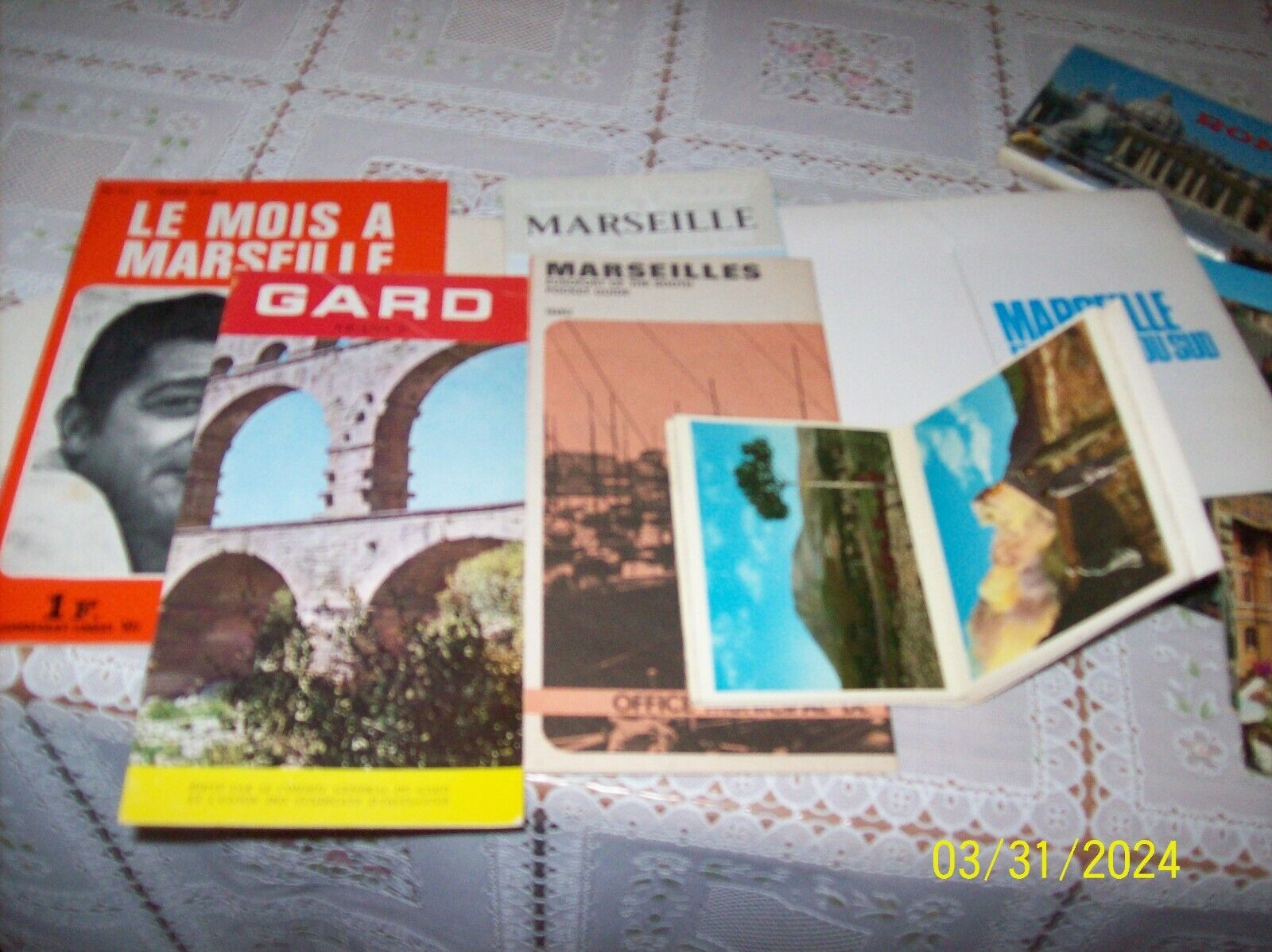 32 Rome Postcards and Maps of France and 18 pictures of Naples Italy  From  70's
