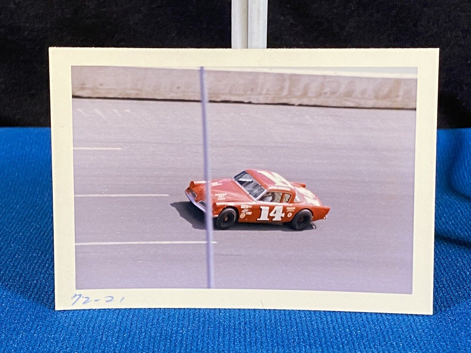 Jim McElreath Race Car #14 Original Vintage 1964 Daytona 500 Photo NASCAR