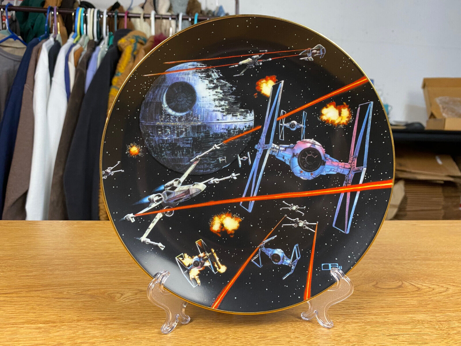Hamilton Collection Star Wars: Space Battle Collector's Plate