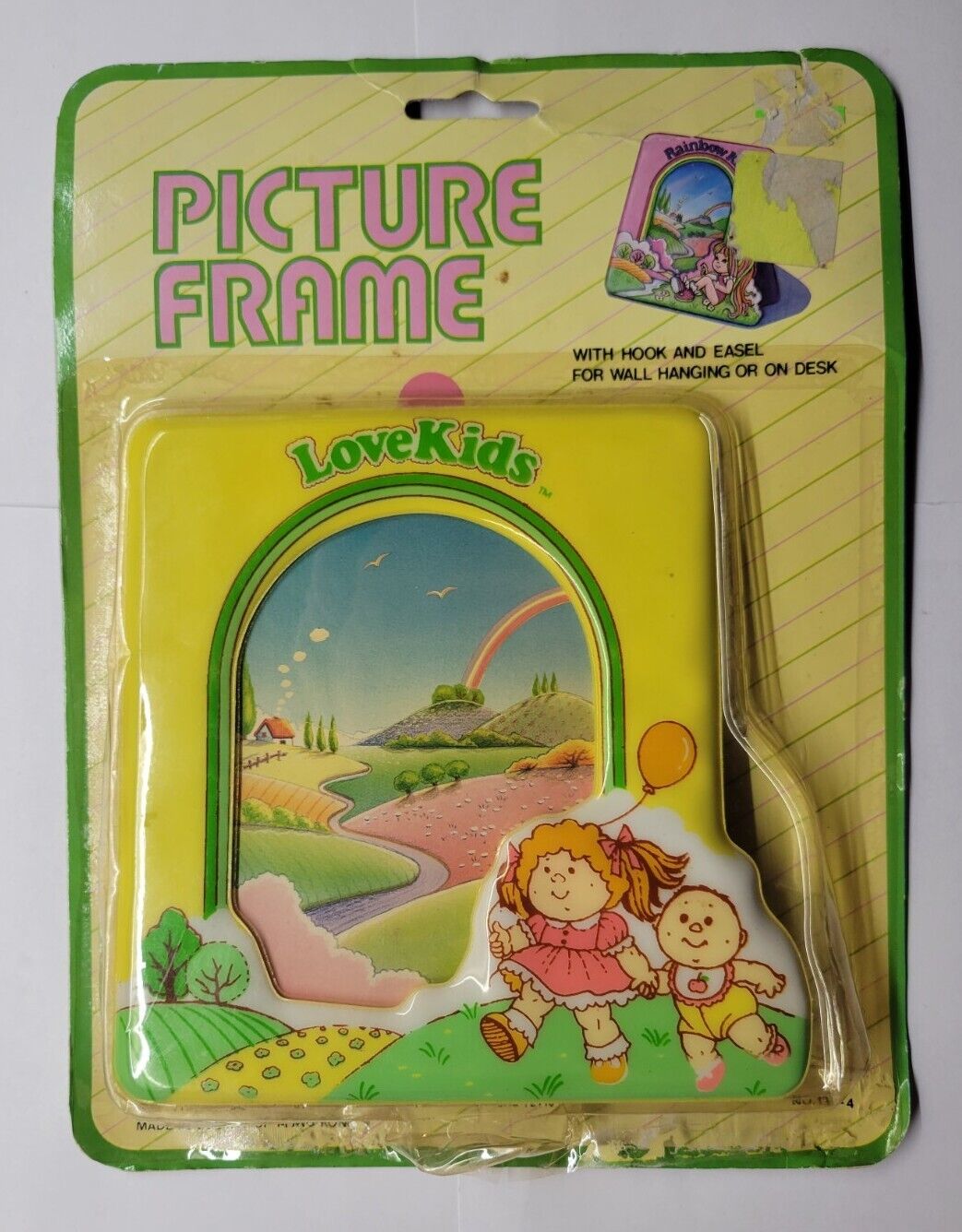 Vintage Late 80s Or Early 90s LoveKids Picture Frame Marketed By Walmart