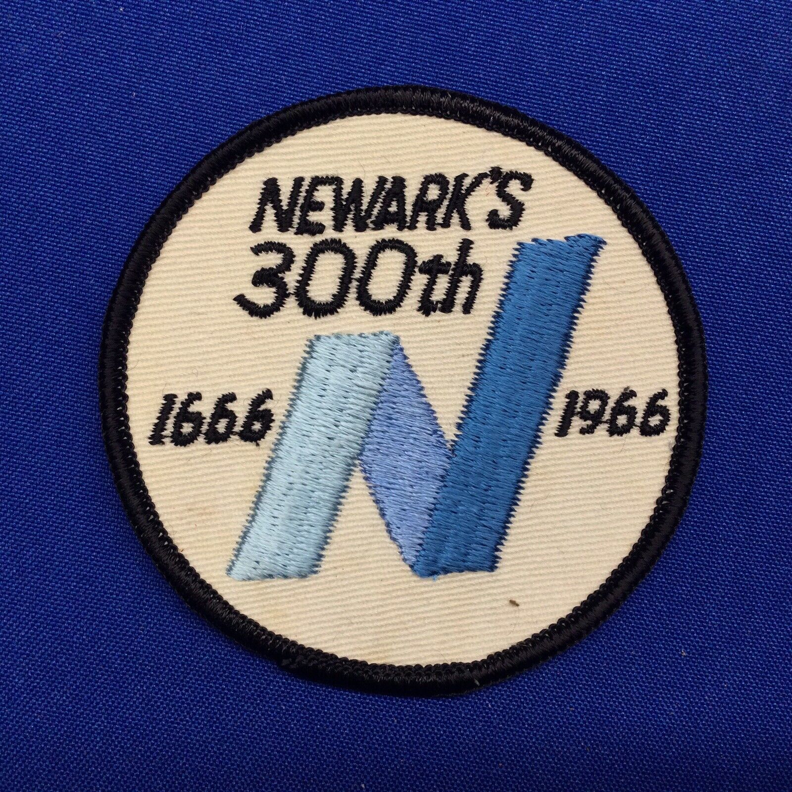 1966 Newark NJ 300th Anniversary Patch