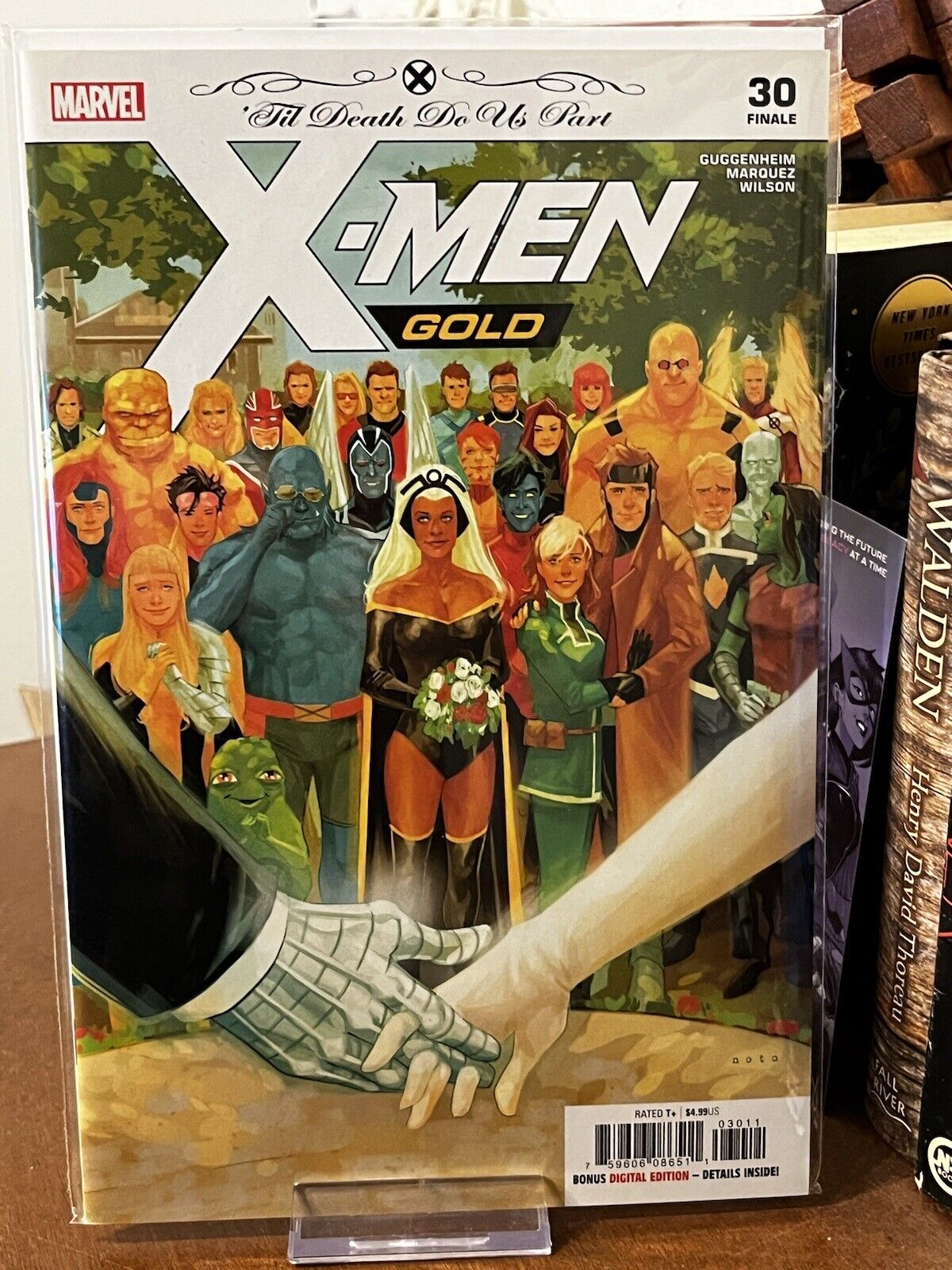 X-Men Gold #30 1st Print Marriage of Gambit & Rogue 2018 Marvel Comics NM/NM+
